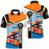 Goofygearprints Personalized Billiards Game 3D Printed Polo Shirts For Men, Best Custom Billiard Polo Shirts
