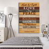 Galatians 5:22-23 Fruit Of The Spirit Wall Art Canvas Bible Verse Canvas Christian Inspirational Scripture Decor