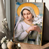 Virgin Mary Madonna Canvas Wall Art Catholic Religious Gift Christian Wall Art Decor