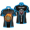 Goofygearprints Darts Flame Black Blue Men Darts Shirt Custom Cool Darts Shirt For Men Dart Jerseys Style 1