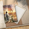 Have Faith On His Way Jesus Cross Lion Canvas Wall Art Christian Inspirational Wall Decor Faithful Jesus God Canvas