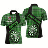 Goofygearprints Personalized Green Plaid Pattern Christmas Dart Shirts For Men Custom Dart Team Jerseys Dart Gift Style 2