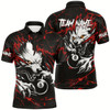 Goofygearprints Personalized Thunder Lightning Wolf Billiard Shirts For Men Custom Billiard League Jerseys