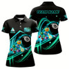 Goofygearprints Custom Billiard Balls 3D All Over Print Billiard Polo Shirts For Women, Custom Billiard Team Shirts