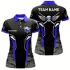 Goofygearprints Black And Blue 10 Ball Pool Wings Custom Camo Billiard Shirt For Women, 10 Ball Billiard Team Jerseys