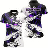 Goofygearprints Personalized Lightning Skull Billiard Shirts For Women Custom Billiard Jerseys Grunge Style