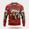 Goofygearprints Funny Cows Ugly Christmas Sweater, Farm Sweater, Christmas Gift, Best Winter Outfit Christmas