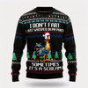 Goofygearprints Funny Chicken I Don't Fart It‘s Scream Ugly Christmas Sweater, Farm Sweater, Christmas Gift, Best Winter Outfit Christmas