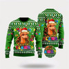 Goofygearprints Cute Llama Ugly Christmas Sweater, Farm Sweater, Christmas Gift, Best Winter Outfit Christmas