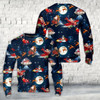 Goofygearprints Christmas Space Pattern Noel Santa Ugly Christmas Sweater For Men And Women, Best Gift For Christmas, The Beautiful Winter Christmas Outfit
