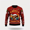 Goofygearprints Dachshund Best Dog Mom Ever Ugly Christmas Sweater For Men And Women, Gift For Christmas, Best Winter Christmas Outfit