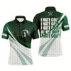 Goofygear Funny Men Golf Polo Shirts I Hate Golf Nice Shot I Love Golf Custom Green Golf Shirt For Mens