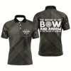 Goofygear Personalized History Of Bow And Arrow Archery Polo Shirts For Men, Custom Arrows Archery Jerseys