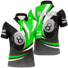 Goofygear Personalized 8 Ball Billiard Green Version 3D Polo Shirts For Men Best Custom Gifts For Pooler