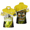 Goofygear Mens Polo Bowling Shirts Custom My Drinking Team Has A Bowling Problem Team League Jerseys Yellow