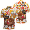 Goofygear Custom Funny Turkey Bowling Shirts For Men, Thanksgiving Bowling Team Shirt Bowler Outfits Style 1