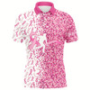 Goofygear Pink Glitter Ribbon Bowling Shirts For Men Custom Breast Cancer Bowling Shirts Gift For Bowlers