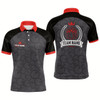 Goofygear Personalized Camo Bowling Shirts For Men, Bowling Team League Jerseys, Retro Bowling Shirts Red
