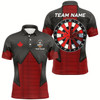 Goofygear Personalized Canadian Patriotic Darts Shirts For Men Custom Canada Darts Tournament Team Jerseys