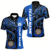 Goofygear Custom Dragon Dart Shirts For Men, Personalized 3D Dart League Uniform Best Dart Jerseys Red Style 2