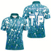 Goofygear Aim The Tip Arrow Pattern Custom Dart Shirts For Men, Funny Dart Team Shirts Dart Jerseys Blue Style 2