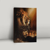 Lion The Face Of Jesus Crown Of Thorn Jesus Painting Canvas Art Christian Art Bible Verse Wall Art Religious Home Decor