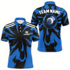 Goofygear Personalized Funny Storm Blue 8 Ball Pool Men Billiard Shirts Custom Unique Team Billiard Jerseys