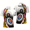 Goofygear Personalized Maryland Flag 3D Target Archery Shirts For Men Custom Patriotic Archery Team Jerseys