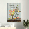 Brilliant Tulip Drawing Featuring A Wooden Birdhouse And Colorful Hummingbirds With The Message Today I Choose Joy An