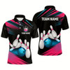 Goofygear Bowling Jersey Men Custom Bowling Team Shirts Unisex Bowling Polo