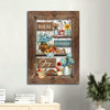 Brilliant Kitchen Painting With Blue Hydrangeas And Vibrant Colors Featuring The Message Today I Choose Joy Perfect For