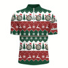 Goofygear Christmas Tree Snowflakes Darts Quarter-Zip Shirt Custom Christmas Darts Shirt For Men