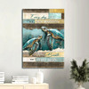 Every Day Is A New Beginning Sea Turtle Canvas Wall Art Perfect Gift For Turtle Lovers To Celebrate Nature