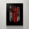 Canvas Art Featuring The Proud Message "One Nation Under God" With A Religious Christian Theme For Your Home Or Office