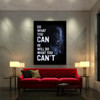 Canvas Art Featuring The Encouraging Message Do What You Can With A Religious Christian Theme