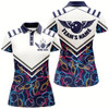 Goofygear Custom Bowling Shirt For Women Bowling Jersey Bowling Team League Polo Shirt Style 3