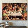 The Last Supper Jesus Painting On Canvas Religious Posters Christian Canvas Prints Wall Art Of Christ In The Last Supper