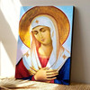 Virgin Mary Madonna Religious Catholic Wall Art Orthodox Wall Art Religious Gift Baptism Gift