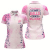 Goofygear Pink Womens Golf Polo Shirt Custom Sometimes It Takes Balls To Be A Women Funny Golf Shirt For Ladies