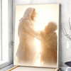Holding Hands With Jesus: Wall Art Christian Canvas Prints Faith Canvas Gift For Christians Seeking Comfort And Strength