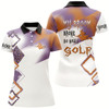 Goofygear Funny Halloween Golf Shirt Custom Name Women Golf Polo Shirt - My Broom Broke So Now I Golf
