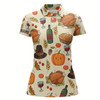 Goofygear Turkey Thanksgiving Golf Polo Shirt Autumn Seamless Custom Golf Shirts For Women Golf Gifts