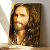 Jesus Christ Portrait Canvas Art Featuring Wall Art Faith Canvas Prints And Christian Gifts For Spiritual Home Decor