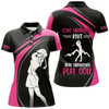 Goofygear Pink Womens Golf Polo Shirt Custom Some Grandmas Knit Real Grandmas Play Golf Mother'S Day Gifts