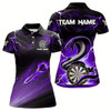 Goofygear Purple Thunder Lightning Custom Cobra Snake Women Dart Shirts Best Dart Jerseys Dart Team Shirts Style 1
