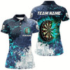 Goofygear Grunge Break Dartboard Custom 3D Printed Darts Shirts For Women, Best Darts Apparel Team Jerseys