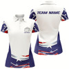 Goofygear Personalized Patriotic Bowling Shirts For Women, Ameircan Flag Bowling Team Jersey Styles Style 1