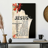 Jesus Quotes Canvas Wall Art Featuring Prayer For Healing And Bible Verse For Christian Home Decor