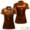 Goofygear Custom Spooky Skull Dartboard Halloween Dart Jersey For Women Hallows’ Eve Dart Team Jerseys