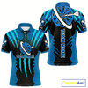 Goofygear Blue Darts Shirt With Claw Mark Design – Custom Team & Name Shirt For Women